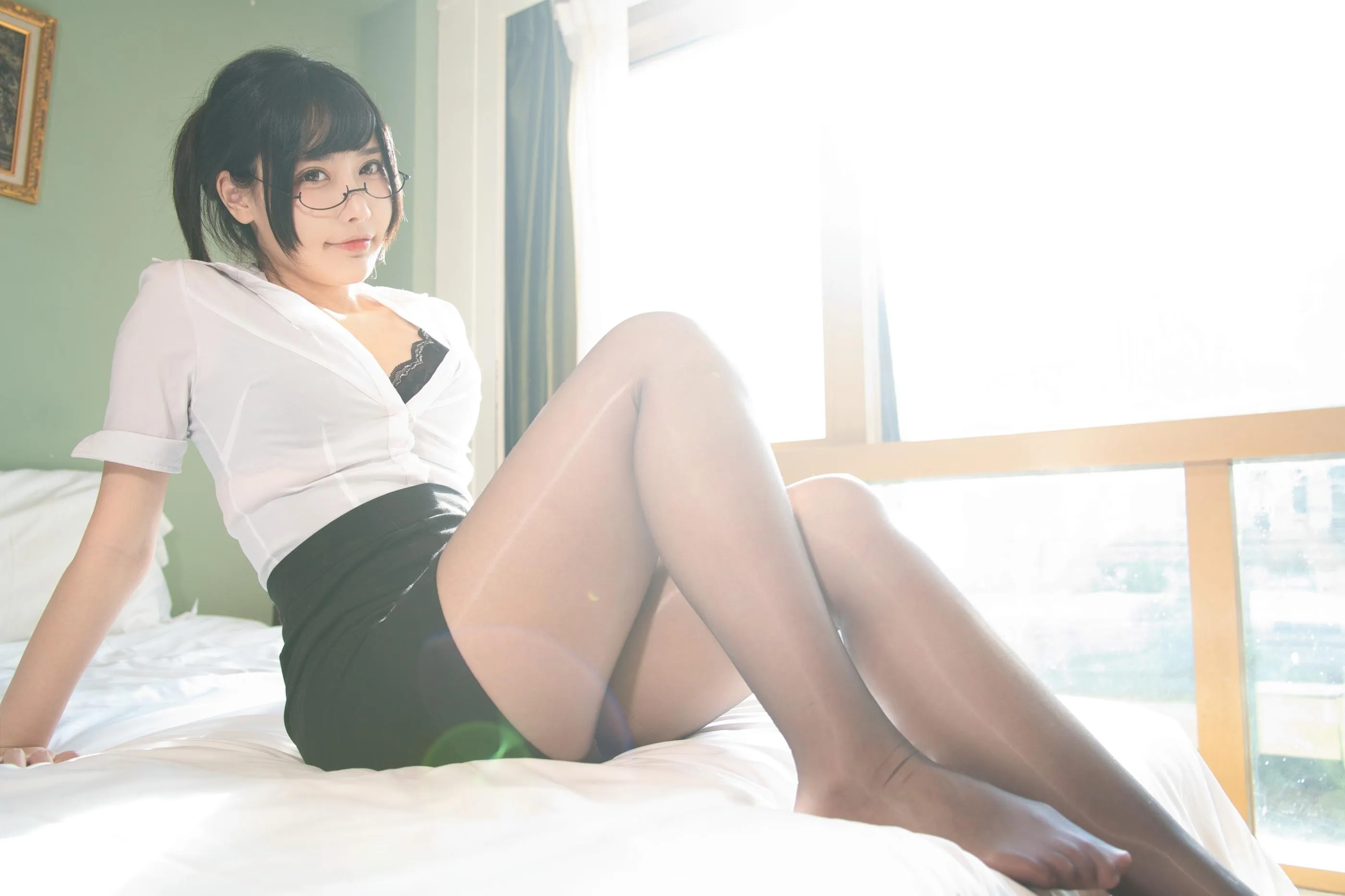 糖果果Candy – NO.07 室内ol [102P]插图9
